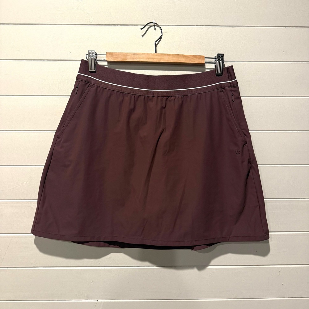 Soybu Athletic Skort Womens Medium Plum Purple Tennis Golf Skirt Pockets 1846731